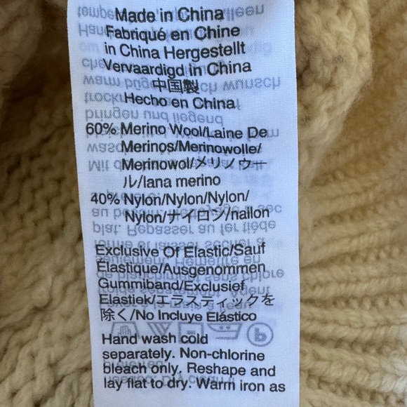 JCrew Cable-knit sequin sweater Natural Ivory - Picture 6 of 6